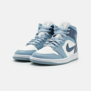 Nike Blue straped white sneakers